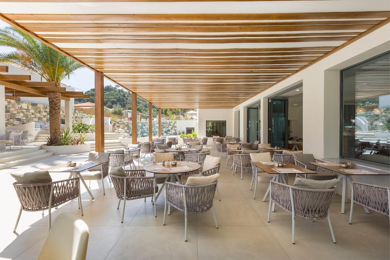 Samian Mare Hotel, Suites & Spa Karlovassi Exterior foto